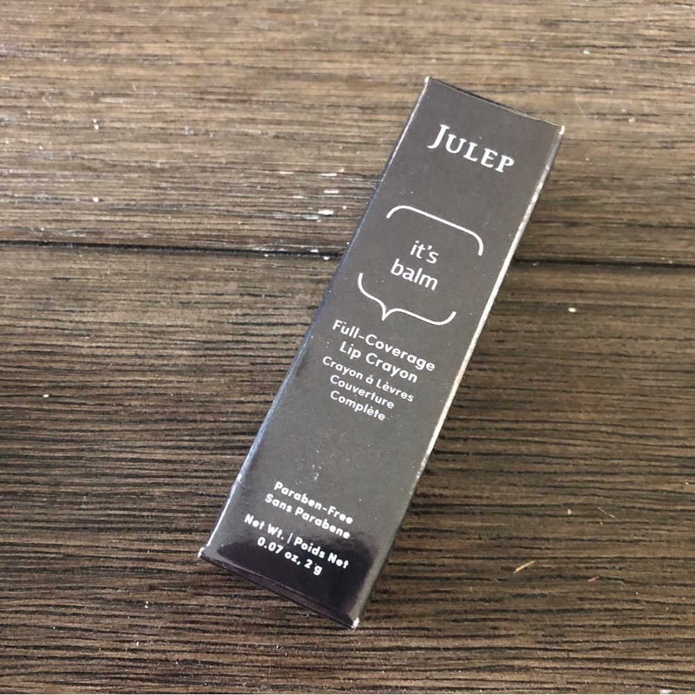 Julep It’s Balm Full-Coverage Lip Crayon in color Almond Nude
